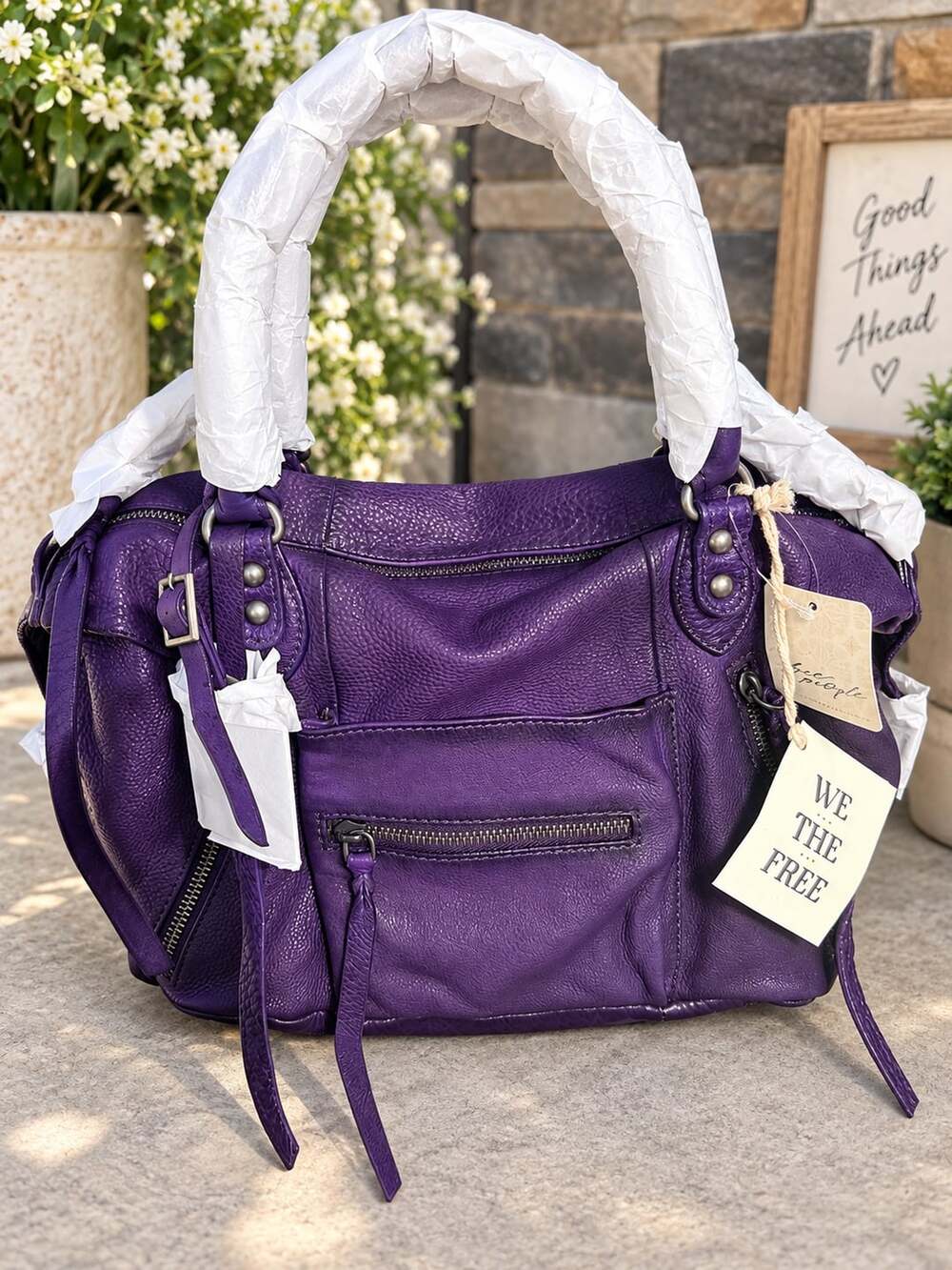 We The Free Baby Emerson Tote Midnight Orchid